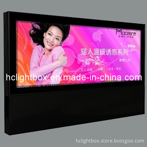 Scrolling Advertising Rotating Light Box Billboard